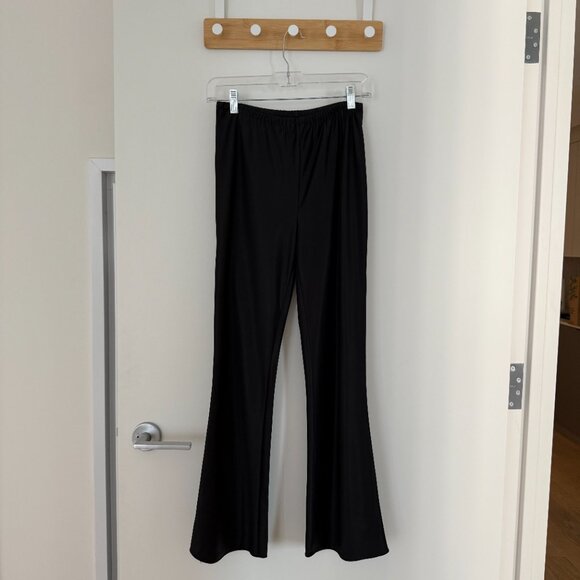 Reformation Petites Gale Satin Mid Rise Bias Pant - Picture 2 of 6
